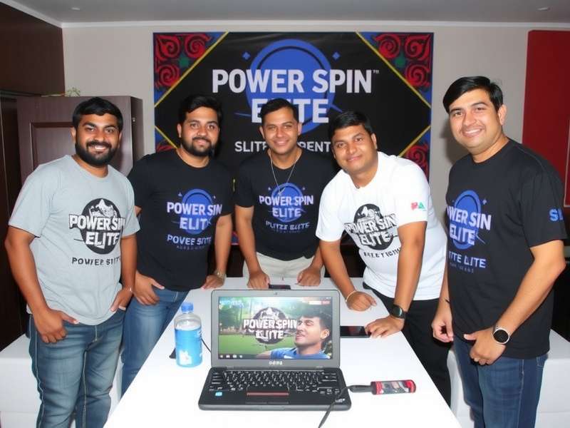 Power Spin Elite community meetup in Delhi with players wearing game-themed merchandise